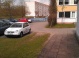 Ambulanter Plegebereich und Parkplatz